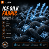 Main image: LGP Premium black balaclava with eyeglass slot
