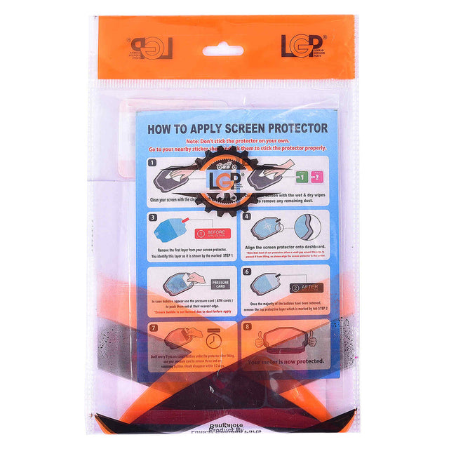 LGP Suzuki screen guard transparent PET display protector