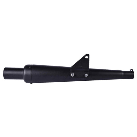 LGP Bangalore Goldy motorcycle silencer silver and black

