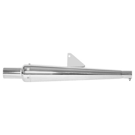 LGP Bangalore Goldy motorcycle silencer silver and black

