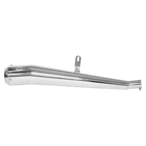 LGP Cobra Chrome motorcycle silencer silver and black

