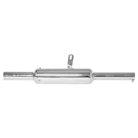 LGP Glass Wool motorcycle silencer silver and black

