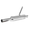 LGP Indore STD Chrome motorcycle silencer with deep exhaust sound

