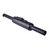 LGP universal motorcycle silencer with black powder coating