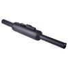 LGP universal motorcycle silencer with black powder coating