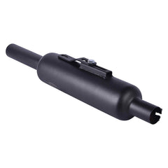LGP W-Logo Reborn black motorcycle silencer