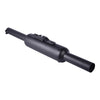 LGP Indore W-Logo motorcycle silencer silver and black

