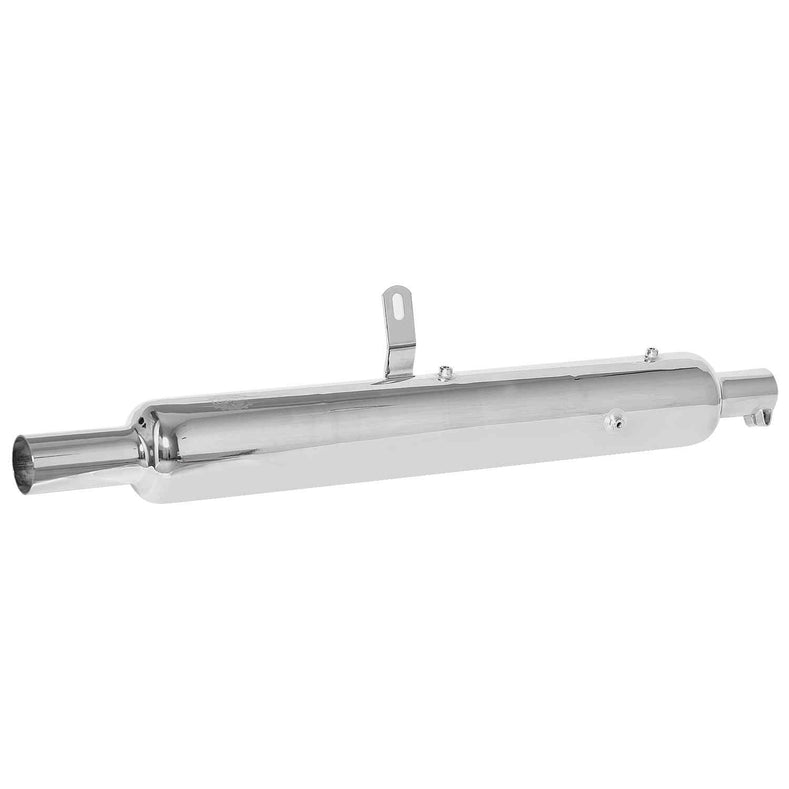 LGP universal motorcycle silencer replica chrome finish