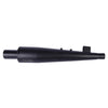 LGP WB1 motorcycle silencer black 1.6mm MS chrome exhaust with ceramic wool

