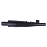 LGP WB1 motorcycle silencer black 1.6mm MS chrome exhaust with ceramic wool


