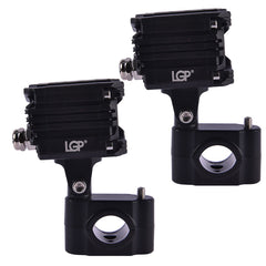 LGP MK05 dual beam motorcycle LED spotlight 80W