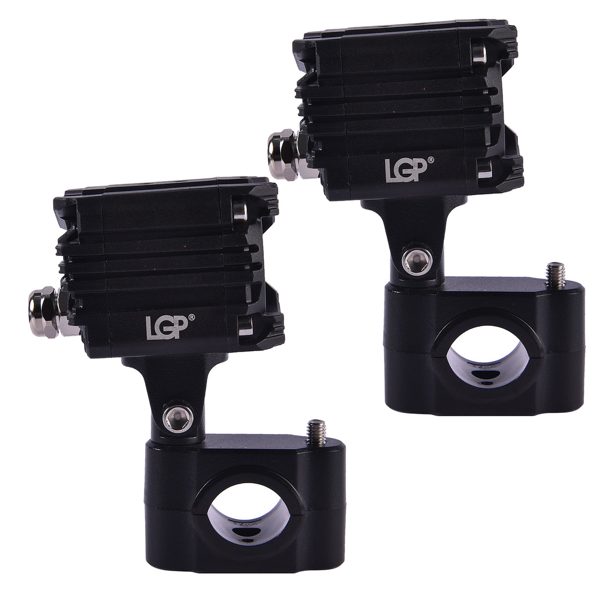 LGP MK05 dual beam motorcycle LED spotlight 80W