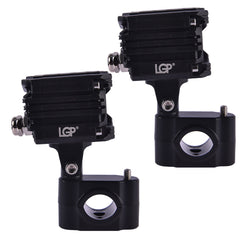 LGP MK05 dual beam motorcycle LED spotlight 80W