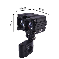 LGP MK05 dual beam motorcycle LED spotlight 80W