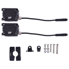 LGP MK05 dual beam motorcycle LED spotlight 80W
