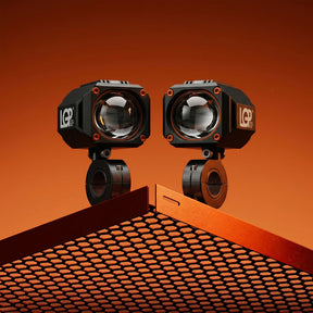 LGP MK07 dual beam motorcycle LED spotlight 80W
