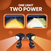 LGP MK07 dual beam motorcycle LED spotlight 80W