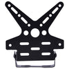 LGP tail tidy installed on motorcycle rear view