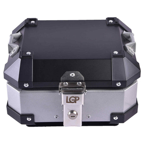LGP 10L aluminum motorcycle top box black variant