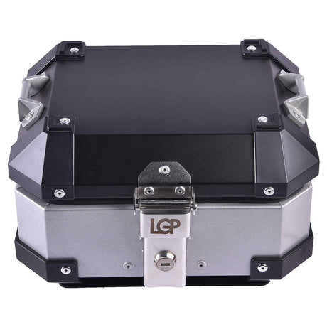 LGP 10L aluminum motorcycle top box black variant