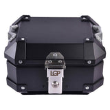 LGP 10L aluminum motorcycle top box black variant