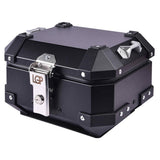 LGP 10L aluminum motorcycle top box black variant