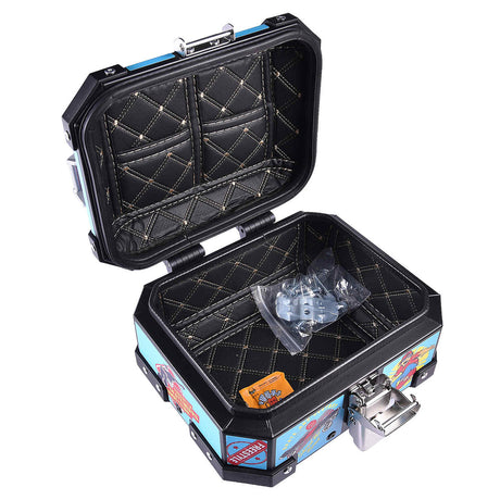 LGP 10L motorcycle top box white graphic design