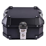LGP 10L black aluminium motorcycle top box

