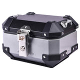 LGP 10L silver aluminium motorcycle top box

