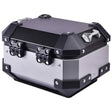 LGP 10L silver aluminium motorcycle top box

