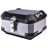 LGP 15L aluminium motorcycle top box Silver 

