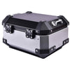 LGP 15L aluminium motorcycle top box Silver

