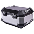 LGP 15L aluminium motorcycle top box Silver

