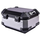 LGP 15L aluminium motorcycle top box Silver


