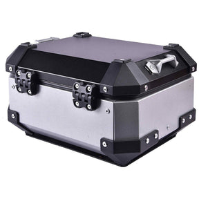 LGP 15L aluminium motorcycle top box Silver

