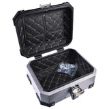 LGP 15L aluminium motorcycle top box Silver

