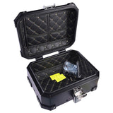 LGP 15L aluminium motorcycle top box black

