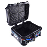LGP 25L motorcycle top box white graphic installed on bike