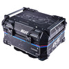 LGP 25L black map line aluminum top box

