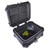LGP 25L black aluminum top box

