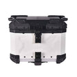 LGP 25L aluminium motorcycle top box white


