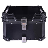 LGP 36L motorcycle top box with backrest silver variant