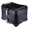 LGP 36L motorcycle top box with backrest silver variant