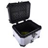 LGP 36L motorcycle top box with backrest silver variant