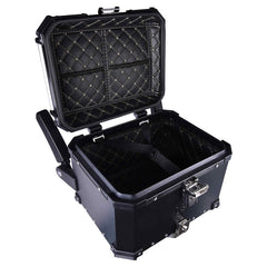 LGP 45L black motorcycle top box with hand support
