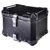 LGP 45L Black Himalayan motorcycle top box with backrest