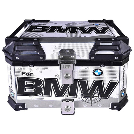 LGP 45L BMW Draw aluminum motorcycle top box black