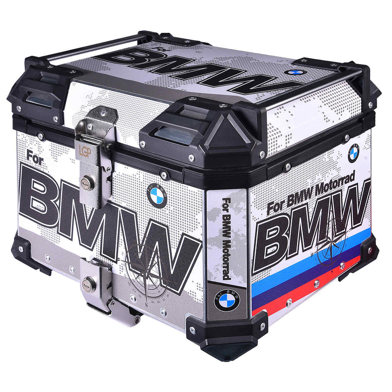 LGP 45L BMW Draw aluminum motorcycle top box black