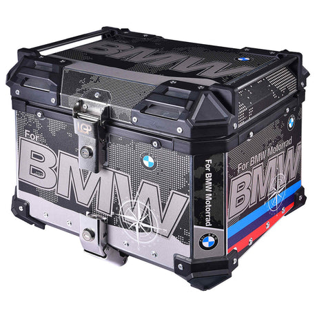 LGP 45L BMW Draw aluminum motorcycle top box black