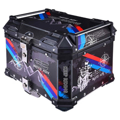 LGP 45L GS Moto ADV aluminum motorcycle top box black